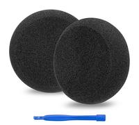 Linkidea Almohadillas de repuesto para auriculares GRADO SR60, SR80, SR125, SR225, M1, almohadillas para auriculares (espuma/negro)