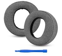 Linkidea Almohadillas de repuesto para auriculares inalámbricos Sony PlayStation 5 PULSE 3D, PS5 (lino/gris)