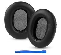 Linkidea Almohadillas de repuesto para auriculares Meze 99 Classics, Meze 99 Neo, almohadillas para los oídos (piel de proteína/negro)