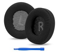 Linkidea Almohadillas de repuesto para auriculares Microsoft Xbox Wireless, Xbox Stereo Wired 20th Anniversary Special Edition (tela de malla/negro)