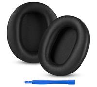 Linkidea Almohadillas de repuesto para auriculares Sony WH-CH700N, WH-CH710N, WH-CH720N, almohadillas para auriculares (negro)