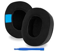 Linkidea Almohadillas de repuesto para auriculares Sony WH-CH720N, WH-CH700N, WH-CH710N, almohadillas para los oídos, almohadillas para auriculares (gel refrigerante/negro)