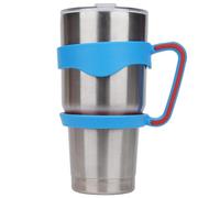 Linkidea Asa para vaso compatible con Yeti Rambler de 30 oz y Ozark Trail, agarre antideslizante portátil para taza de viaje, color azul
