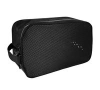 Linkidea Bolsa de zapatos de fútbol, bolsa de almacenamiento portátil con tacos, bolsa de zapatos atléticos para zapatos de fútbol de talla 13 de EE. UU., bolsa de lona compacta para botas de fútbol