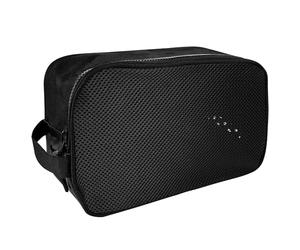 Linkidea Bolsa de zapatos de fútbol, bolsa de almacenamiento portátil con tacos, bolsa de zapatos atléticos para zapatos de fútbol de talla 13 de EE. UU., bolsa de lona compacta para botas de fútbol