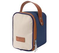 Linkidea Bolsa térmica para tarros de comida, bolsa térmica para refrigerios, bolsas térmicas para el almuerzo para tarros de comida, adecuadas para el trabajo de oficina (Azul, 16 onzas)