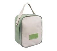 Linkidea Bolsa térmica para tarros de comida, bolsa térmica para refrigerios, bolsas térmicas para el almuerzo para tarros de comida, adecuadas para el trabajo de oficina (Verde, 16 onzas)