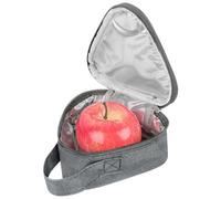 Linkidea Bolsas térmicas para refrigerios, bolsa térmica para fruta, a prueba de fugas, ideal para picnic y camping (Gris, Mini)