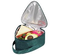 Linkidea Bolsas térmicas para refrigerios, bolsa térmica para fruta, a prueba de fugas, ideal para picnic y camping (Verde, Grande)