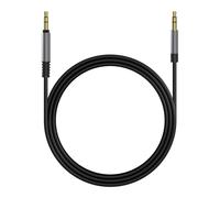 Linkidea Cable de audio para auriculares Studio Pro, Sony WH-1000XM5, Skullcandy Crusher ANC 2, Soundcore Space One Pro y ATH-M50xBT2, cable auxiliar de repuesto de 3,5 mm a 3,5 mm (1,5 m/4,9 pies)