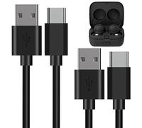 Linkidea Cable de carga compatible con Sony WF-C710N, ULT WEAR, LinkBuds/LinkBuds S, WF-1000XM6/1000XM5/1000XM4, SP900, cable de carga de repuesto USB a USB-C (120 cm, 2 unidades)