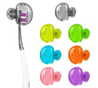 Linkidea Colgate Extra Clean - Juego de 7 fundas de viaje para cepillo de dientes portátil, funda protectora para cabezal de cepillo de dientes, compatible con Oral-B CrossAction, Colgate Extra Clean,