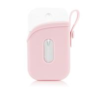 Linkidea Estuche de silicona para guardar desinfectante, accesorio de viaje ligero, tamaño exacto del envase, compatible con Touchland de 28 ml, accesorio de moda para uso diario (rosa)