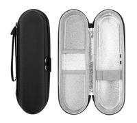 Linkidea Estuche de viaje para cepillo de dientes eléctrico y pasta de dientes con ventilación, carcasa rígida para cepillo de dientes electrónico y bolsa protectora de pasta, compatible con la serie