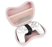 Linkidea Estuche de Viaje para Mando Compatible con 8BitDo Pro 2, Bluetooth Ultimate, Funda rígida Protectora (Rosa)