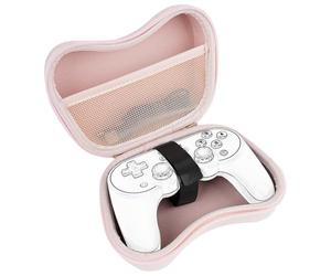 Linkidea Estuche de Viaje para Mando Compatible con 8BitDo Pro 2, Bluetooth Ultimate, Funda rígida Protectora (Rosa)