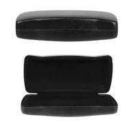 Linkidea Estuche para gafas de sol de gran tamaño, estuche grande para gafas de sol, bolsa de viaje compatible con DIOR Diorbay S1U Prada PR/59WS PR 63XS Rayban Metal Aviator (negro)
