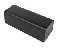 Linkidea Estuche para gafas de sol de gran tamaño, estuche grande para gafas de sol, bolsa de viaje compatible con Ray-Ban Aviator Reverse/William Titanium Square/New Wayfarer (negro)