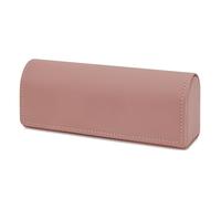 Linkidea estuche para gafas de sol, estuche grande para gafas de sol, bolsa de viaje compatible con Persol Rectangle/Aviator RayBan Caravan Reverse Square (Rojo Claro)