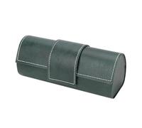 Linkidea Estuche para gafas de sol extragrande, estuche para gafas de sol con montura grande, bolsa de viaje compatible con Ray-Ban Aviator Reverse, William Titanium Square y New Wayfarer (Verde)