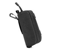 Linkidea Estuche para gafas de sol extragrandes con gancho, estuche grande para gafas de sol, bolsa de viaje compatible con DIOR EverDior A1U 30Montaigne BU Missdior B1U (negro)