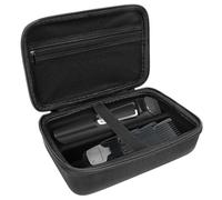 Linkidea Estuche rígido de Viaje para Body Trimmer, Compatible con Philips Bodygroom Series 5000 y Manscaped Lawn 3.0-5.0, Bolsa Protectora organizadora con Bolsillo de Malla (Negro)