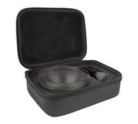 Linkidea Estuche rígido para cepillo y cuenco de afeitar de viaje, almacenamiento protector para jabonera y cepillo de afeitar, organizador portátil de afeitado húmedo,compatible con Viking Revolution