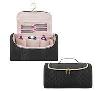 Linkidea Estuche Transporte Viaje Compatible con Dyson Airwrap Styler, Estuche Almacenamiento portátil para secador Pelo con Bolsillos Laterales Malla, Organizador Accesorios para secador Pelo