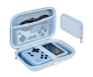 Linkidea Étui de Transport pour Console de jeu Portable, boîte de Protection de Voyage rétro pour Mini lecteur de jeu pour câble de chargement, écouteurs, Piles et Accessoires