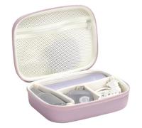 Linkidea Funda de almacenamiento para dispositivos de depilación IPL, funda de transporte de viaje compatible con dispositivos Ulike Air 3 y Air 10 IPL, bolsa organizadora portátil protectora (morado