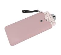 Linkidea Funda de piel vegana para teclado, compatible con Logitech K380, Magic Keyboard (rosa)