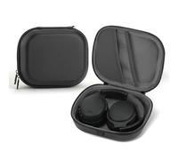 Linkidea Funda de transporte para auriculares compatible con Bose QC Ultra II, Sennheiser PXC550II, Logitech H820e, bolsa de viaje rígida protectora de repuesto con cable, almacenamiento de cargador