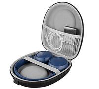 Linkidea Funda de Transporte para Auriculares Compatible con JBL Tune 500BT, T500bt, T600BTNC, Live 400BT, T450BT, E45BT, Bolsa Protectora de Viaje Carcasa Dura con Cable, Almacenamiento de Cargador