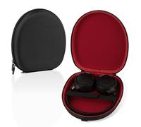 Linkidea Funda de transporte para auriculares compatible con JBL Tune 520BT/510BT/Tune 500, Live 460NC y más, bolsa de viaje rígida protectora de repuesto (negro)