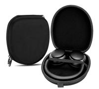 Linkidea Funda de transporte para auriculares compatible con Sony, Bose, B&O, AKG y más, bolsa de viaje rígida protectora de repuesto (negro)