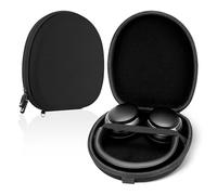 Linkidea Funda de transporte para auriculares compatible con Sony WH-CH510, Bose QC Ultra II, B&O H9 y más, bolsa de viaje rígida protectora de repuesto (negro)