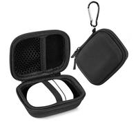 Linkidea Funda para auriculares compatible con Bose QuietComfort Earbuds II, ultra abierta, bolsa de transporte portátil de carcasa rígida de repuesto (negro)