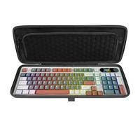 Linkidea Funda rígida de viaje para teclado compacto del 90% al 96%, computadora de 100 teclas inalámbricas/con cable, bolsa de almacenamiento protectora, compatible con RK Royal KLUDGE S98, AULA F99