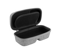 Linkidea Funda rígida extra grande para gafas inteligentes, organizador de almacenamiento de gafas de sol compatible con XREAL One Pro/Air 2 Pro/Air AR Glasses funda de viaje, gris