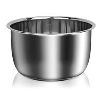 Linkidea Olla interior de repuesto para olla arrocera, olla a presión de acero inoxidable 304, apta para lavavajillas, interior de repuesto compatible con Tiger JBV-A10U, S10U, Zojirushi NS-TSC10 5.5