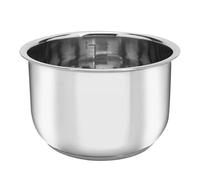 Linkidea Olla interior de repuesto para olla arrocera, olla a presión de acero inoxidable 304, cuenco interior de repuesto compatible con AROMA-ARC-954SBD (plata)