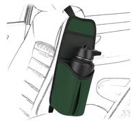 Linkidea Organizador de Botellas de Agua Lateral para Asiento de Coche Compatible con Botella de Agua Yeti Rambler de 30 oz/36 oz, 32 oz/40 oz se Adapta a Soporte de Botella Grande (Verde)