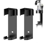 Linkidea Paquete 2 Soportes para rizadores Pared, Organizador de Almacenamiento de Herramientas para peinar el Cabello, Soporte para Colgar peluquería, Soporte para planchas Planas, varitas rizadoras