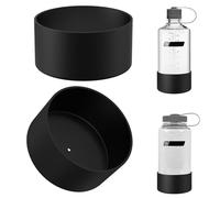 Linkidea Paquete de 2 botas de agua compatibles con Nalgene Sustain de boca ancha de 32 onzas/48 onzas, boca estrecha de 32 onzas, protector de parachoques inferior de botella antideslizante de