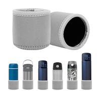 Linkidea Paquete de 2 fundas de neopreno para botellas de agua compatibles con Thermos FUNTAINER Steel/Tritan de 12 onzas/16 onzas, Ion8 Sport de 12 onzas, JARLSON, protector universal de parachoques