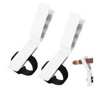 Linkidea Paquete de 2 soportes magnéticos para cigarros, soporte individual para cigarros para hombres, reposapiés portátil de lujo, accesorio para cigarros apto para viajes, soporte duradero y