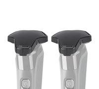 Linkidea Paquete de 2 tapas protectoras para afeitadora eléctrica, fundas de afeitado compatibles con Philips Norelco Series 9/7/5, accesorios de almacenamiento de viaje (negro)