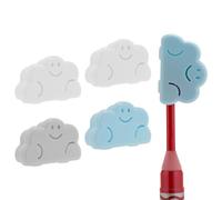 Linkidea Paquete de 4 tapas portátiles para cabezal de cepillo de dientes, funda protectora de viaje para cepillo de dientes manual, compatible con Colgate, Gum, Brush Buddies (multicolor)