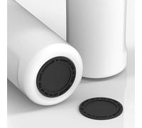 Linkidea Paquete de 6 almohadillas inferiores para botella de agua compatibles con Owala FreeSip de 24 onzas, Twist 24 onzas, silenciador inferior de silicona para botella de agua, protector inferior