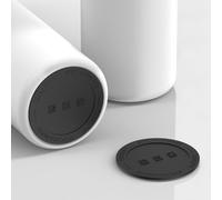 Linkidea Paquete de 6 almohadillas inferiores para botella de agua compatibles con Stanley Quick Flip GO de 24 onzas, IceFlow Fast Flow de 24 onzas, silenciador inferior de silicona para botella de